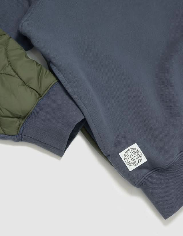 Victoria HK | YY Quilted Sweatshirt - Gallery Streetwear