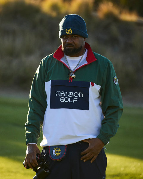 Malbon Golf x Ghostface killa | Pullover Windbreak