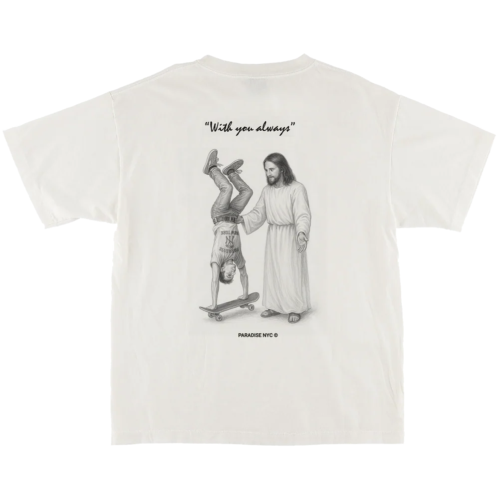 Paradise NYC Always With You Tee White