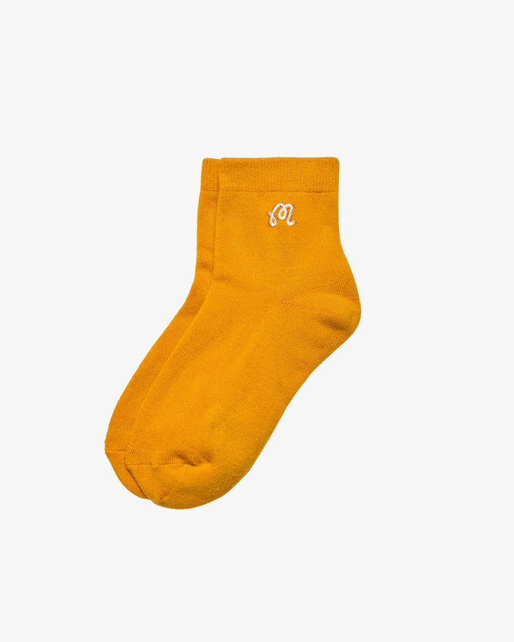 Malbon Golf | Capri Ankle Sock gold