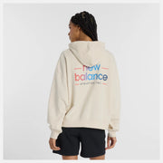 New Balance | Multi Colour Logo Hoodie - back