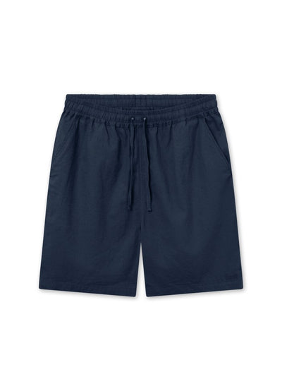 FORET SERENE LINEN SHORTS- NAVY - Gallery Streetwear