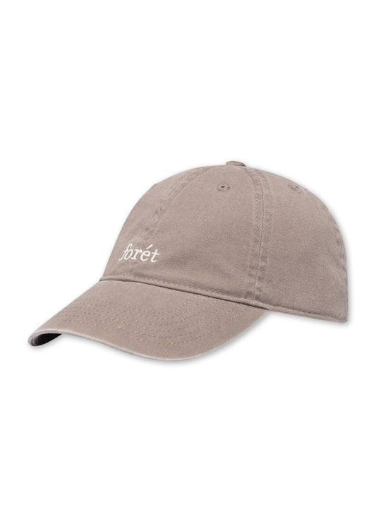 FORET HAWK WASHED CAP TAUPE - Gallery Streetwear