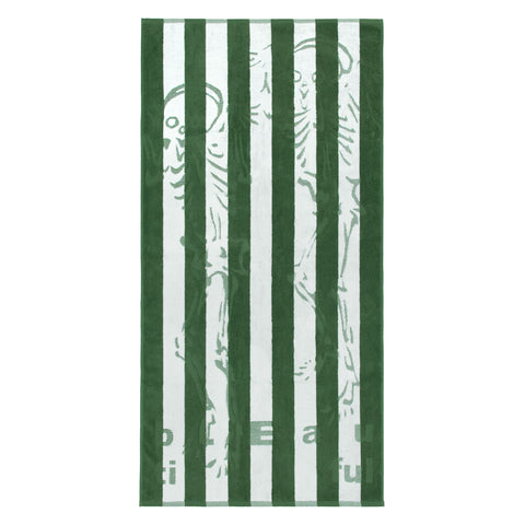 B.EAUTIFUL GAIKOTSU BEACH TOWEL -GREEN - Gallery Streetwear