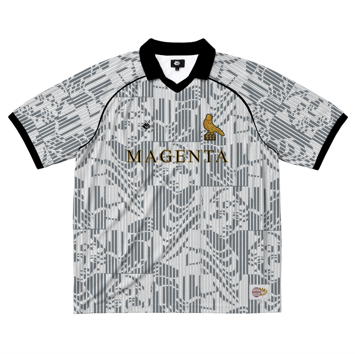Magenta Tati FC Jersey White